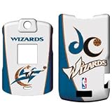 Fits Motorola RAZR v3 v3c v3m v3i v3t v3a Cell Phone Snap on Protector Faceplate Cover Housing Case Accessories - NBA Washington Wizards
