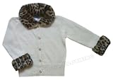 Cheetah Print Trim Cardigan