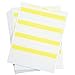 Panduit S100X225YIJ Laser Self-Laminated Label, Polyeseter, Clear/Yellow (1,000-Pack)