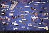 American X-Planes Experimental Aircraft 24x36 Poster
