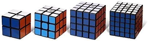 Playwin New Black Cube Puzzle Bundle Pack,2x2x2,3x3x3,4x4x4,5x5x5 Speed Cube Col, Very smooth out of the box