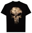 TS277 Punisher Skull T-Shirt Marvel Comics