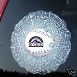 Colorado Rockies MLB Window Cling
