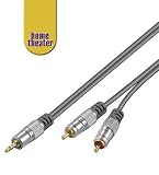 Produkt-Bild: Home Theater HT 90-150 Cinchkabel (3,5mm Stereo-Stecker auf 2x Cinch-Stecker) 1,5m