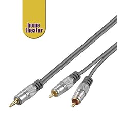 Home Theater HT 90-150 Cinchkabel (3,5mm Stereo-Stecker auf 2x Cinch-Stecker) 1,5m