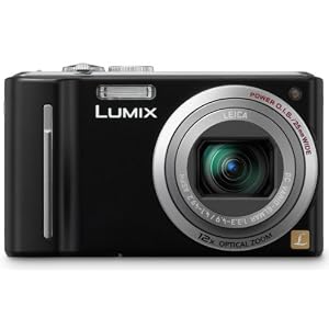 Panasonic Lumix DMC-TZ8EG-K Digitalkamera (12 Megapixel 12-fach opt. Zoom, 6,7 cm (2,7 Zoll) Display, Bildstabilisator) schwarz