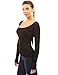 PattyBoutik Women's Ribbed Lace Up Back Long Sleeve Sweater