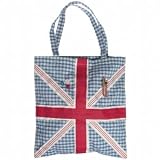 Vintage Union Jack Shabby Chic Tote Bag