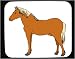 Decorated Mouse Pad with horse, equine, animal