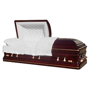 Casket 8866 - Solid Cherry Casket Best Price Caskets