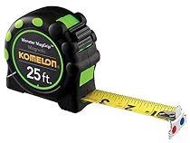 Komelon 7125 Monster MagGrip 25-Foot Measuring Tape with Magnetic End
