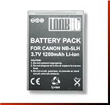 LOOKit Markenakku LI-ION - mit 1200 mAh für Canon PowerShot SX 230 HS, SX 220 HS, SX210 IS, SX 200 IS, IXUS 980IS, 870, 960, 950, 860, 970, 90IS und Powershot SD 700 (Abbildung kann abweichen)