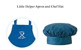 Little Helper Apron + Hat - Blue