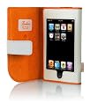 Belkin iPod Touch Leather Folio - Persimmon/Bone
