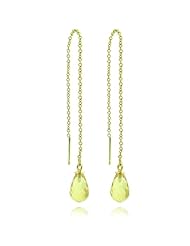 10k Yellow Gold Cetrine Briolate Gemstone, Birthstone of November