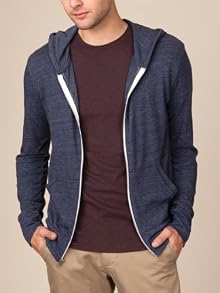 Men's Eco-Heather Zip Hoodie