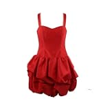 Gina Bacconi Red Puffball Dress