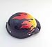 Helmet for Biker Dogs, Cats and Small Pets, Costume, Pet Accessory - Flame