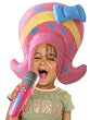 Inflatable Kids Popstar Wig and Mic