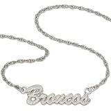 Denver Broncos Script Necklace