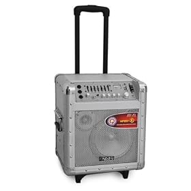 Ibiza Port7VHF Portable PA System Speaker 8" USB MP3 70W