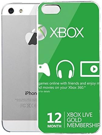 iPhone 5 Case iPhone 5S Case with Gold 12 Month Membership Card Xbox One360 Amazon Co