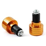 7 8  Handlebar Open Bar End Plugs Golden for Yamaha Universal Fits by phgiveu