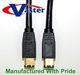 6 to 6-pin IEEE 1394 iLink FireWire DV Cable FOR MAC/PC