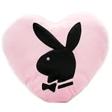 Playboy - Bunny Logo Heartshaped Cushion