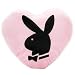 Kitchen & Housewares : Playboy - Bunny Logo Heartshaped Cushion
