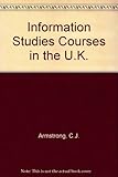 Information studies courses in the UK