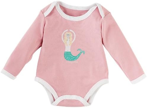 Serena &amp; Lily Wayne Pate Mermaid Bodysuit (Baby) - Pink-9-18 Months