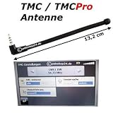 TMC Kurzstabantenne fuer GoPal E4435 e 4435 zB. MD 96797 PND MD96797 WEU WEU+ Kurzantenne, Stabantenne, Antenne fuer Verkehrsfunk
