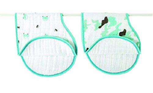 Imagen principal de aden + anais Little Man - Gasas para bebés y mamás (pack de 2)