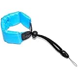 niceEshop(TM) For UnderWater/WaterProof Cameras Blue ST-6R Foam Floating Camera Wrist Strap