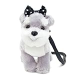 ミニポシェット シュナウザー ブラックリボン