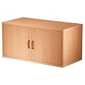 Large Cube with Double-Doors - Honey