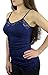 Belle Donne Camisole Tops for Women Adjustable Spaghetti Strap Tank Tops Plus Size Navy Camisoles for Women - Navy Small