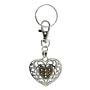 Heart Charm Sterling Silver Filigree Purse Dangle New