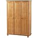 Sol 3 Door Antique Pine Wardrobe