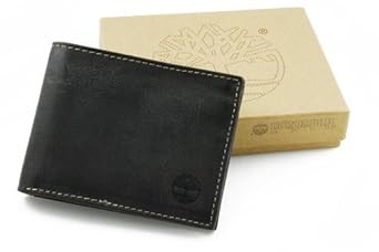 Timberland Slim/thin Wallet Leather Mens Bifold Passcase Organic Cotton Lining Timberland Slim/thin Wallet Leather Mens Bifold Passcase Organic Cotton Lining