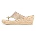 WHITE MOUNTAIN Women's Beachball Espadrille Wedge Sandal
