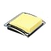Post-it Note Pad Holder for 4 x 4-Inch Notes, Includes 1 Pad of Lined Canary Yellow Notes