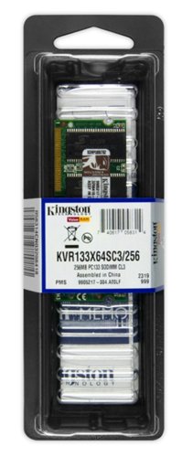 Kingston Technology KVR133X64C3/256 PC133 256MB 32MX64 Module - Retail Package
