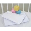 Elegance Sheets for Round Bassinet - Set of Two - White