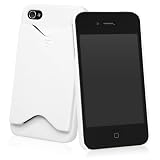 BoxWave Card Wallet iPhone 4S Case (Winter White)