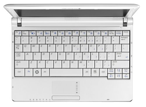 Samsung NC10-14GW 10.2-Inch Netbook (1.6 GHz Intel Atom Processor, 1 GB RAM, 160 GB Hard Drive, 6 Cell Battery,  XP Home) White image
