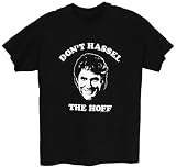 Dont Hassle The Hoff -T-Shirt Black (L)