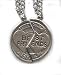 Best Friends 2-piece Break Apart Heart Silver Tone Charm...