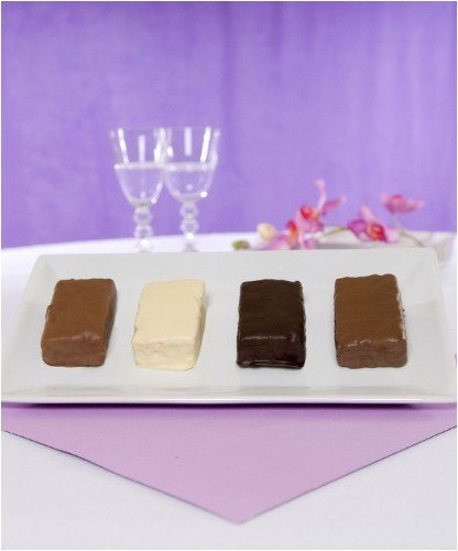 Chocolate Covered Rice Crispies Assorted Flavors 3pk. by An Apple A Day